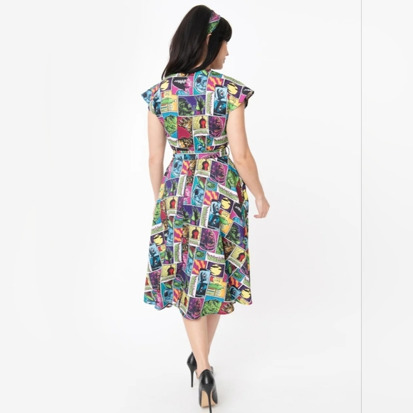 Universal Studios MONSTERS × Unique Vintage Dress - Picture 5 of 12